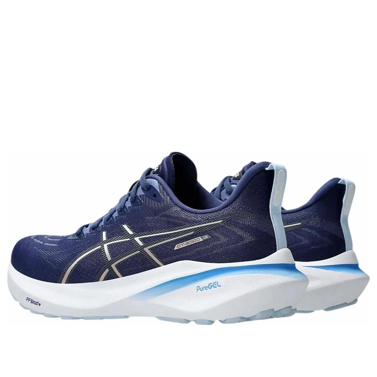 (WMNS) ASICS GT-2000 13 Wide 'Indigo Blue Carrier Grey' 1012B667-403