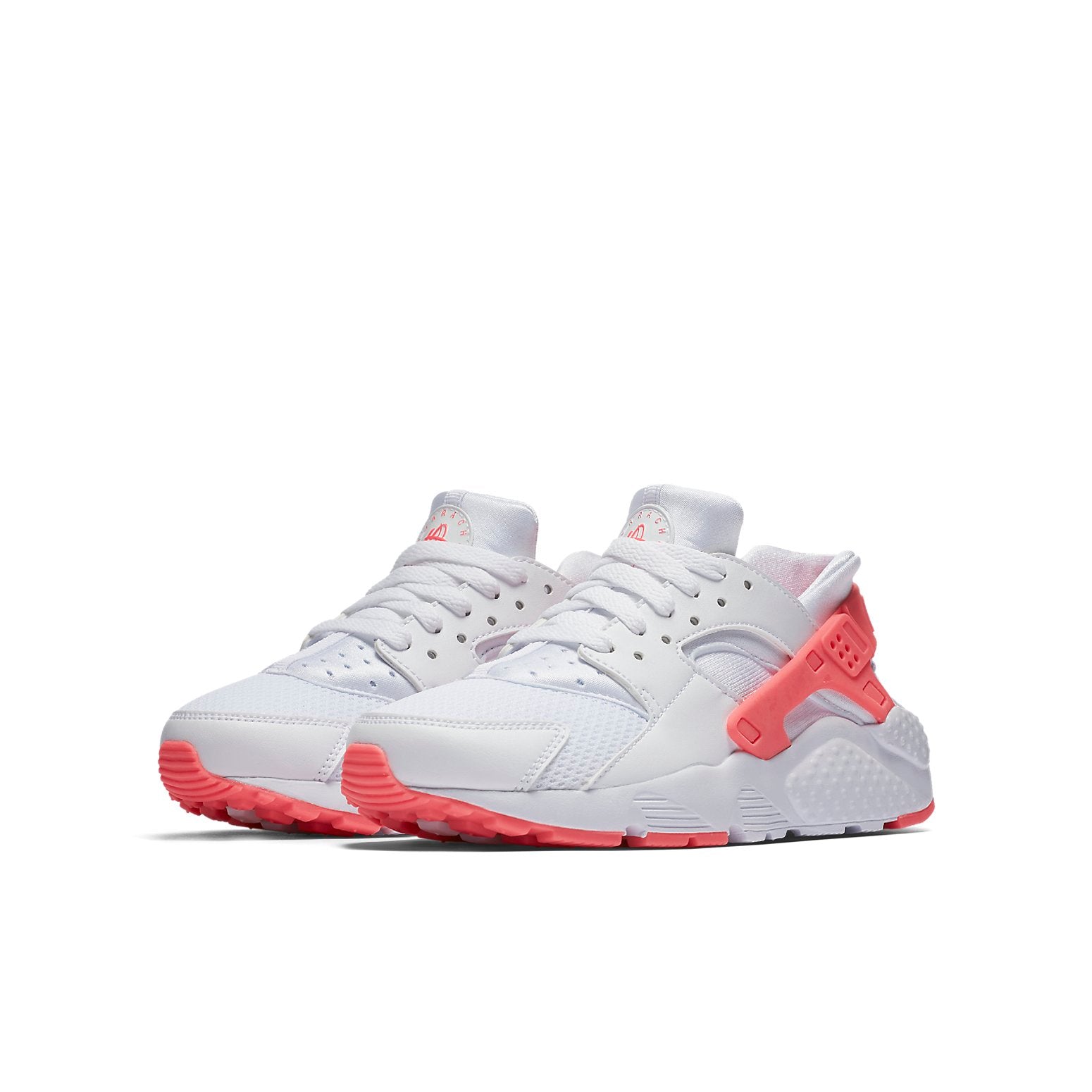 (GS) Nike Huarache Run 'White Racer Pink' 654280-108
