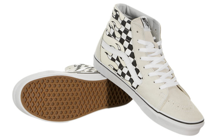 Vans SK8-HI 'Checkerboard Flame' VN0A38GERX7