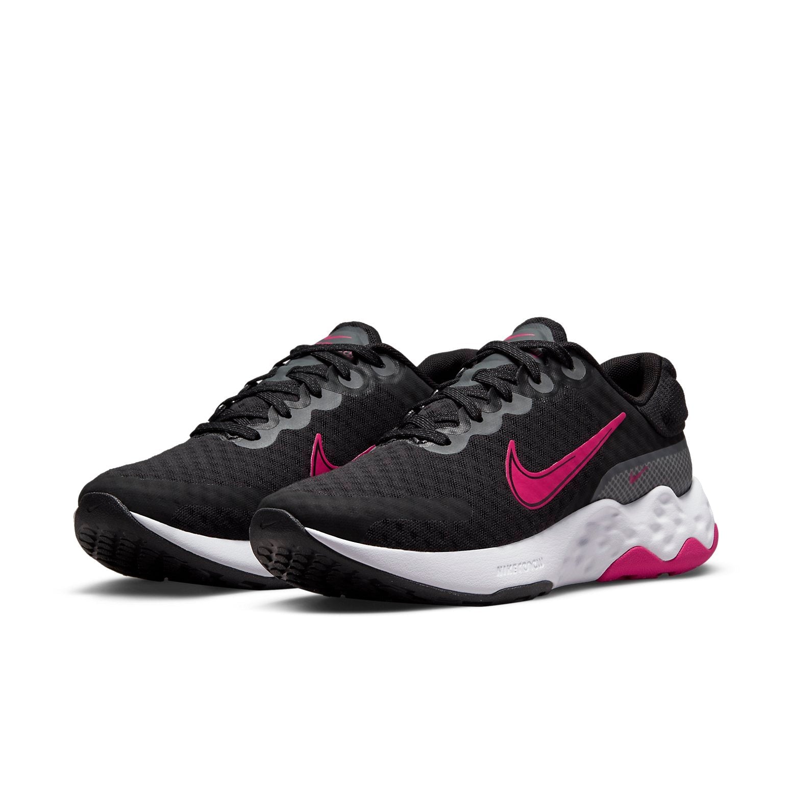 (WMNS) Nike Renew Ride 3 'Black Purple White' DC8184-002