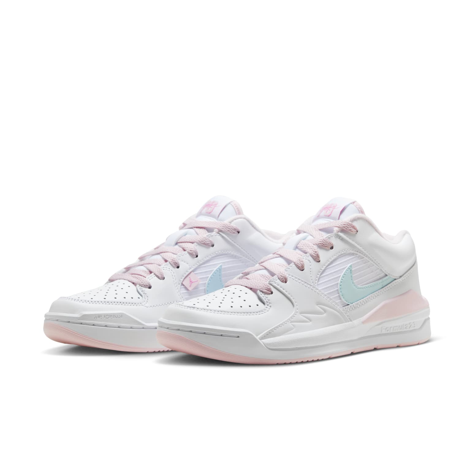(WMNS) Air Jordan Stadium 90 'White Glacier Blue Pink' HQ1193-141