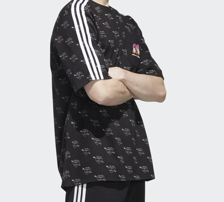 adidas neo Unisex U Dsny Cp Round-neck Black GJ5640