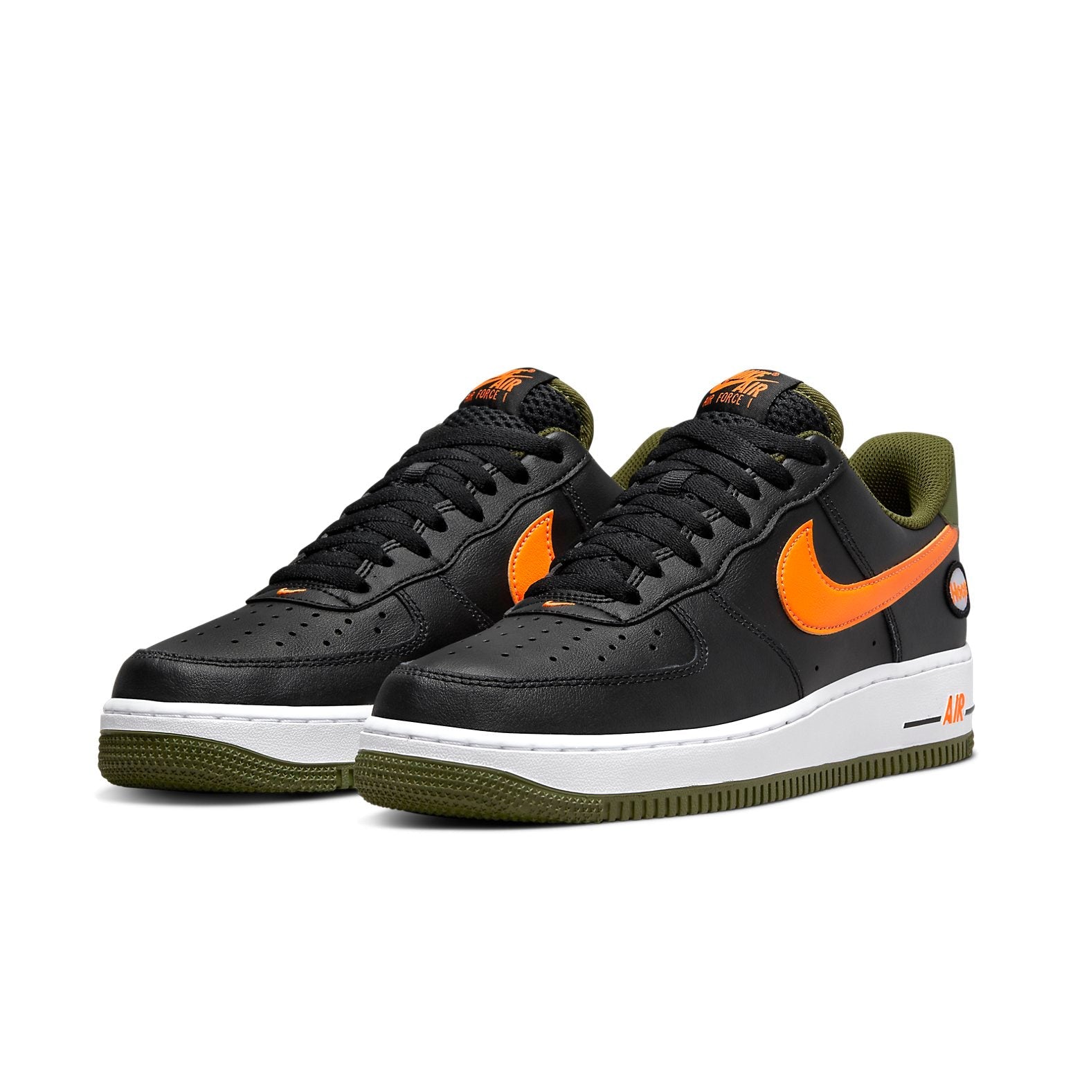 Nike Air Force 1 '07 LV8 'Hoops - Black Total Orange' DH7440-001