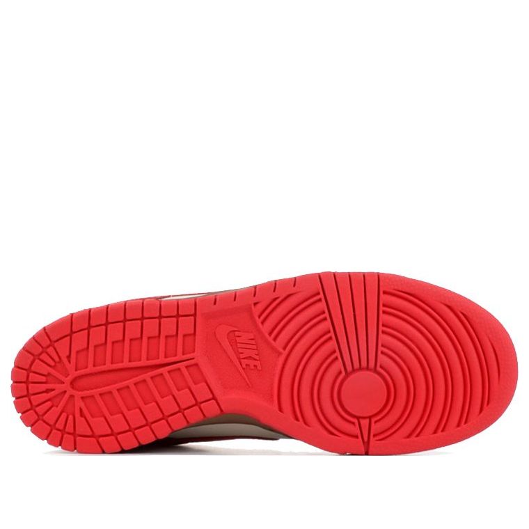 (WMNS) Nike Dunk Low 'Red Brown White' 308608-261