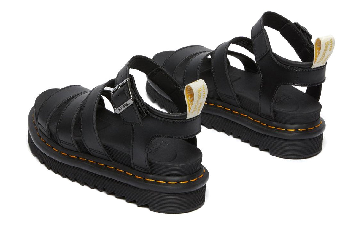 (WMNS) Dr. Martens Blaire Fashion Lihgt Platform Sandals Black 23806001