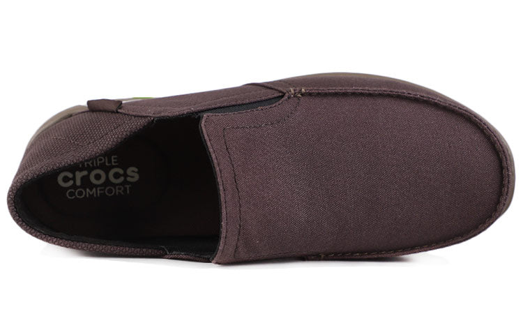 Crocs Santa Cruz Convertible Loafers 'Espresso Walnut' 204834-23B
