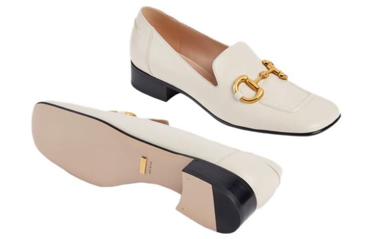 (WMNS) Gucci Loafer with Horsebit 'White' 700064-C9D00-9022