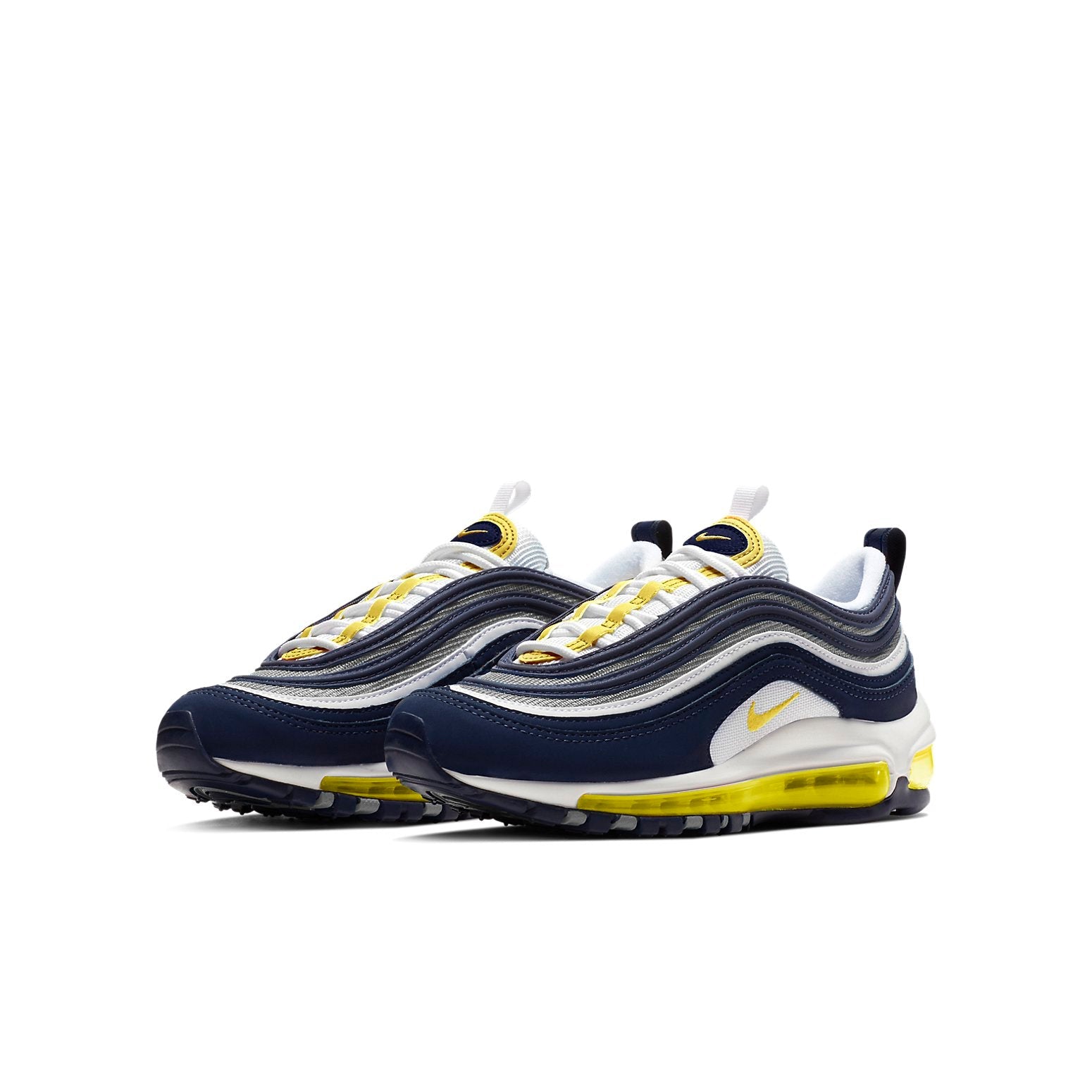 (GS) Nike Air Max 97 BG 'Dark Blue Opti Yellow' BQ7551-102