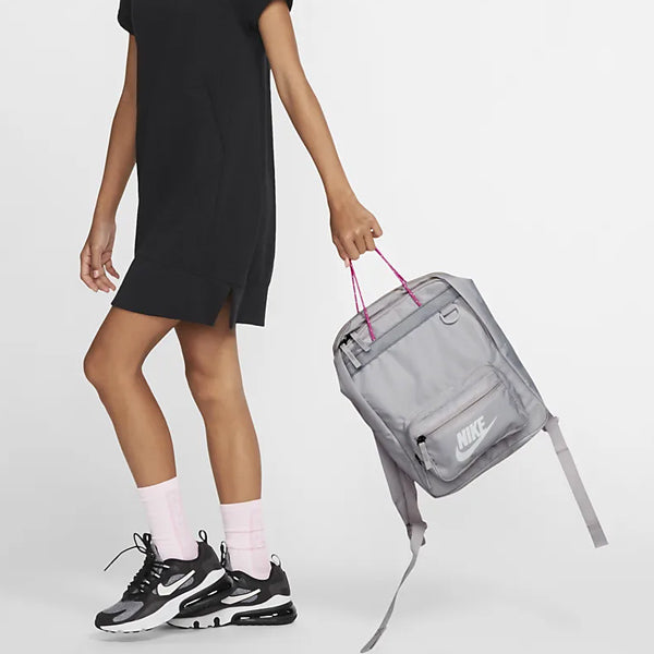 Nike Tanjun Backpack Reflective Athleisure Sports Training Gym Silver Gray BA5927-078