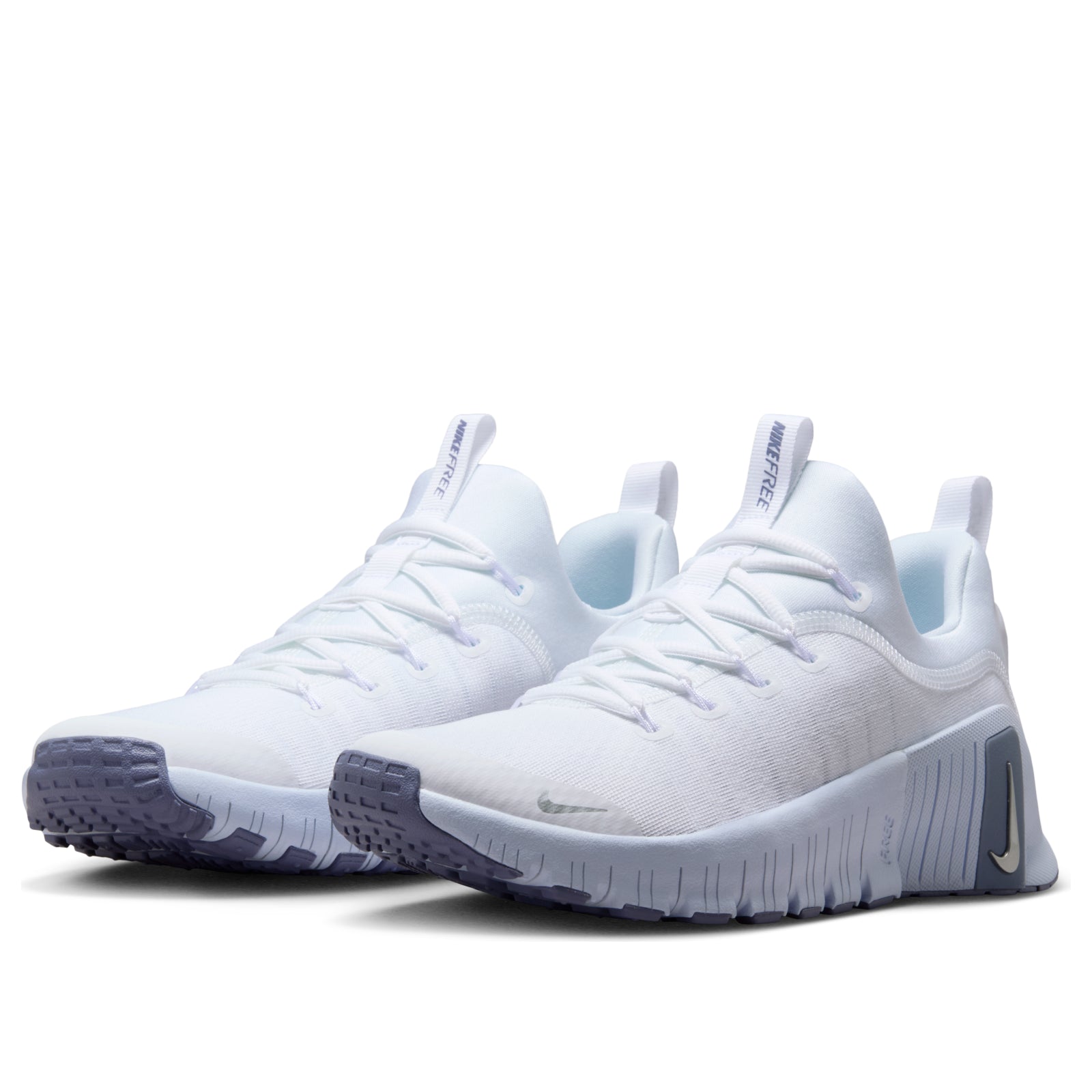 (WMNS) Nike Free Metcon 6 'White Silver Half Blue' FJ7126-110