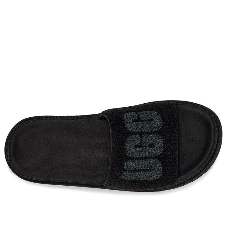 (WMNS) UGG Laton Slide 'Black' 1126350-BTRY