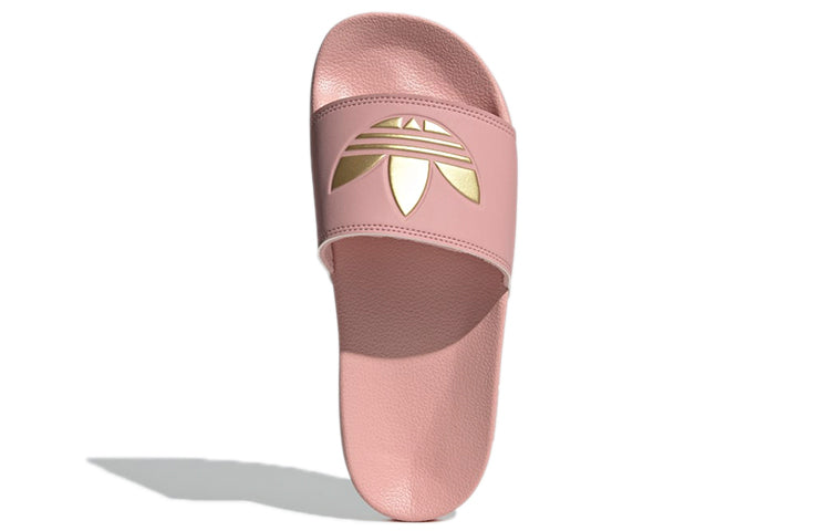 (WMNS) adidas Adilette Lite Slide 'Wonder Mauve Matte Gold' GZ6198