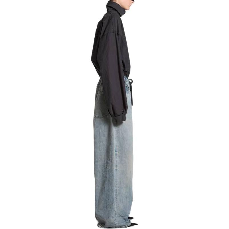 Balenciaga Oversized Baggy Pants 'Light Blue' 786643TQW556379