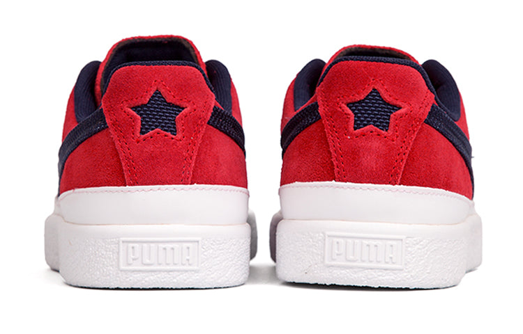 PUMA Clyde Rubber Toe 4th 'Red Blue' 367707-01