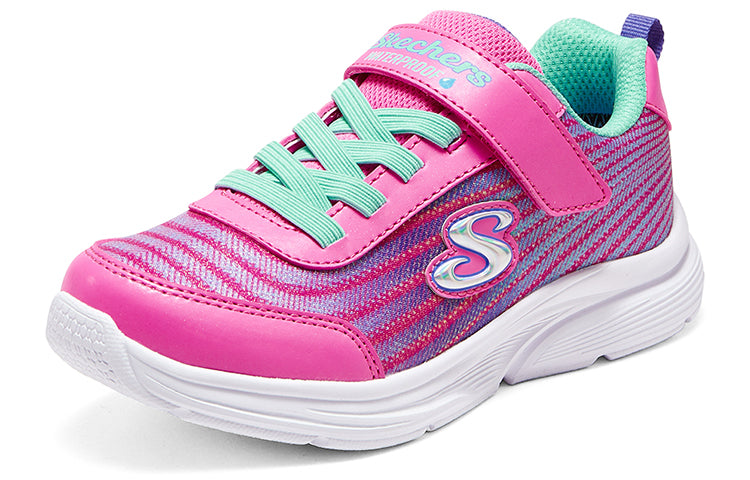 (GS) Skechers Dreamy Dancer Radiant Rogue Sneaker 'Pink Green' 303393L-HPMT