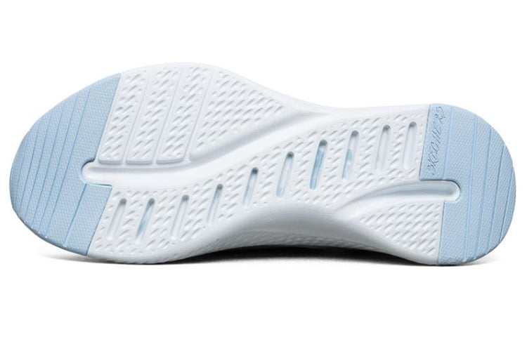 (WMNS) Skechers Solar Fuse SneakersBlue/White 13330-LTBL