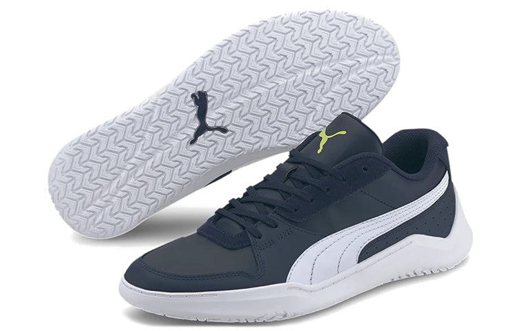 PUMA Dc Past Trainers Black/Yellow 373021-03