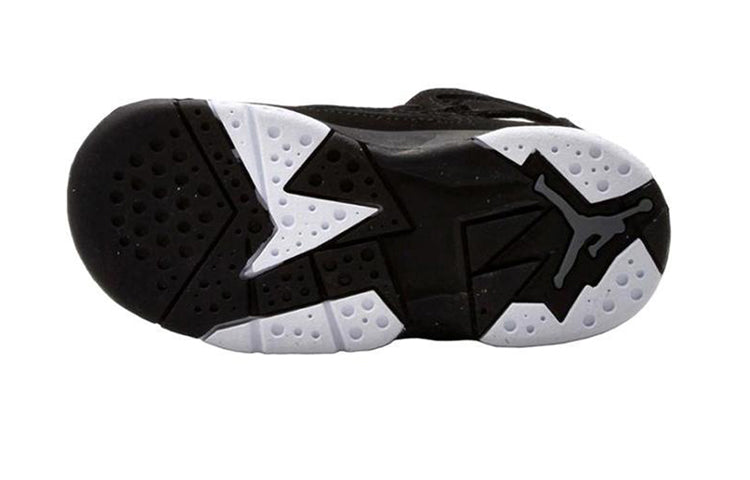 (TD) Air Jordan 7 true flight 'Black Silver' 343797-010