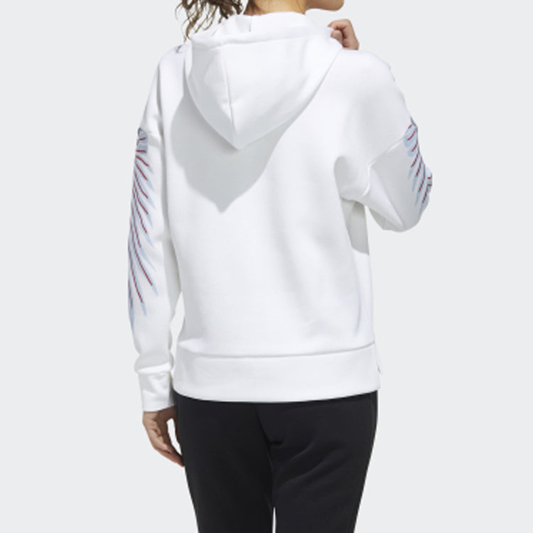 (WMNS) adidas W MIC GFX SWEAT White GG0771
