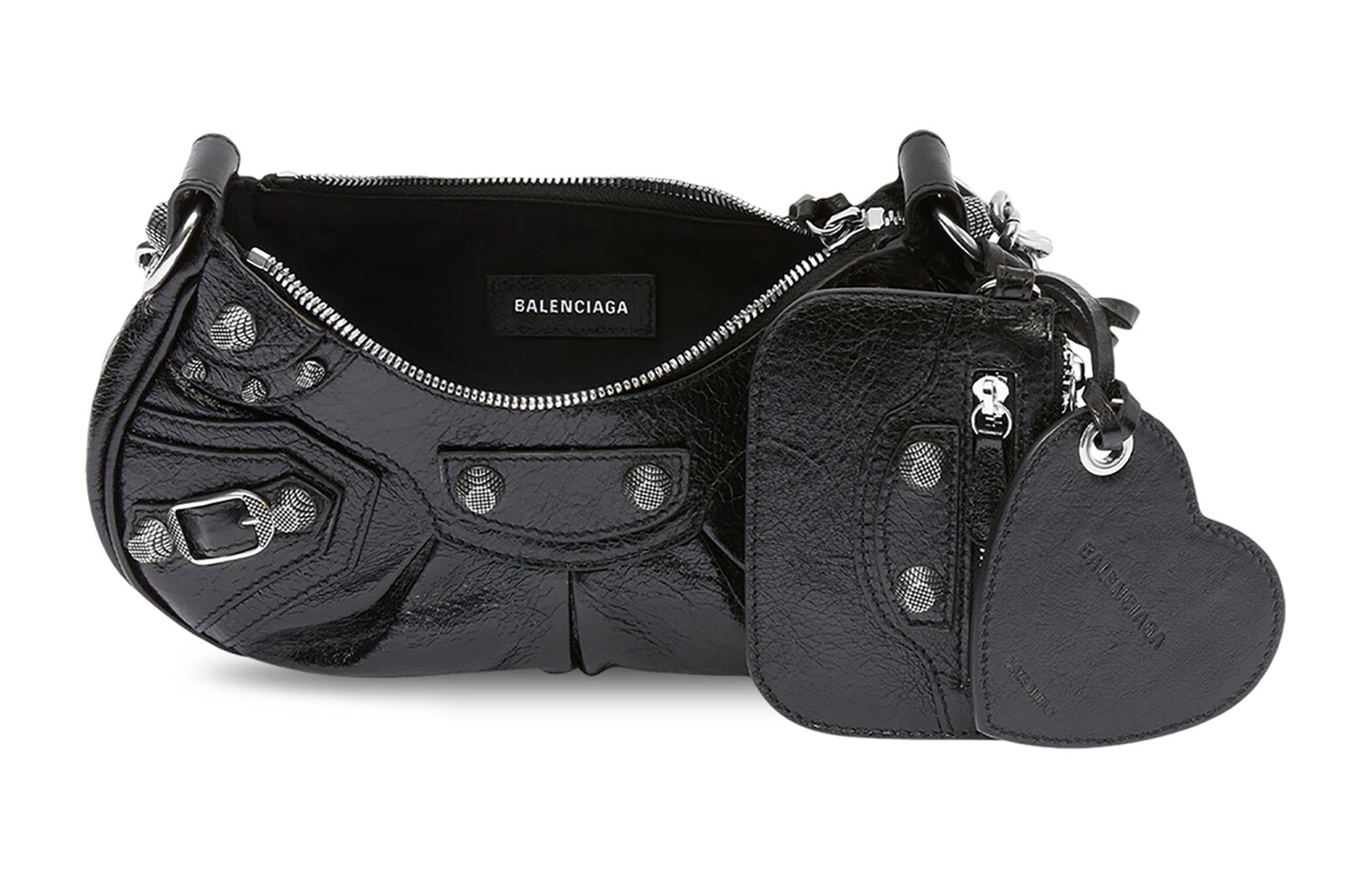 (WMNS) Balenciaga Le Cagole Xs Shoulder Bag With Chain 'Black' 7128131VG9Y1000