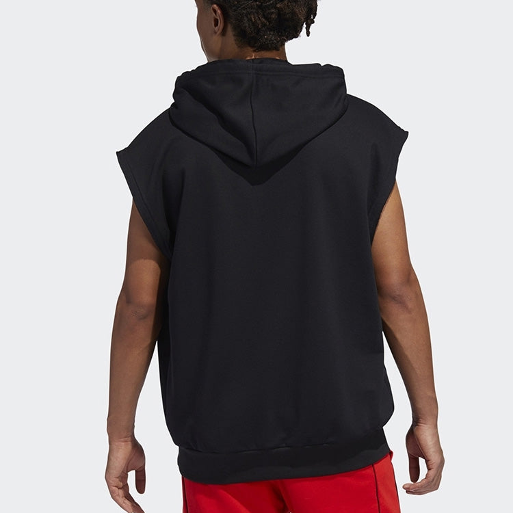 adidas Dm Ss Printing Sports Sleeveless Black FR5748