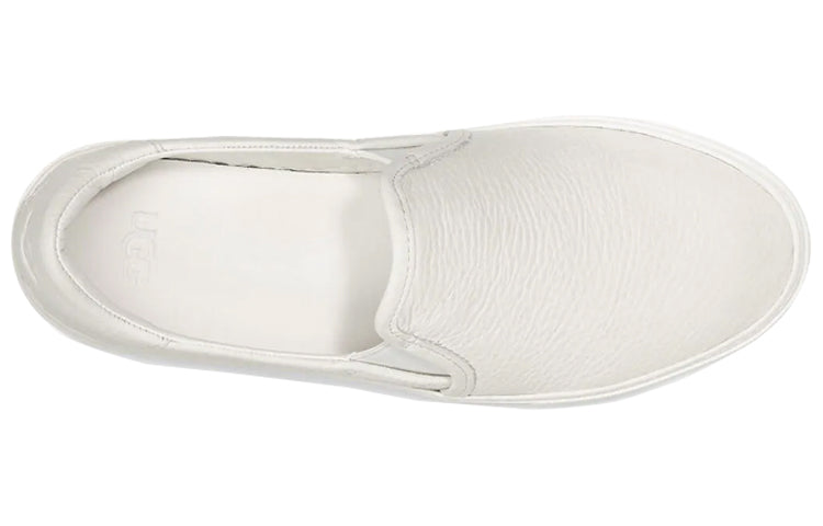 (WMNS) UGG Ansley Bow Glimmer White Shoe 1105712-WHT