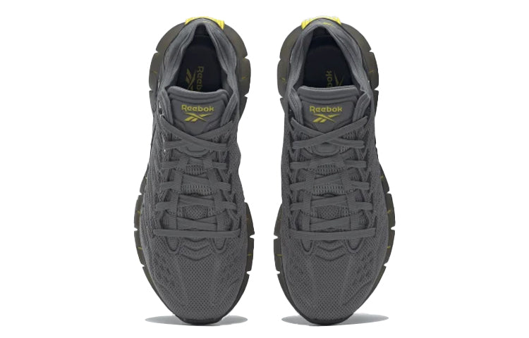 Reebok Zig Kinetica 'Grey Utiliy Yellow' FW5293