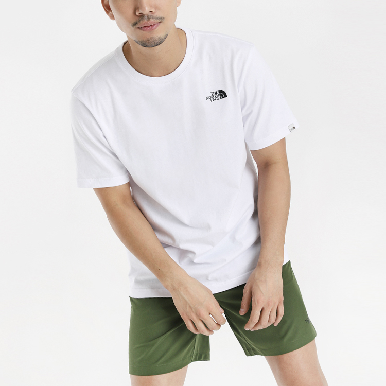 THE NORTH FACE Logo-print Cotton T-shirt 'White' NT7UM15K
