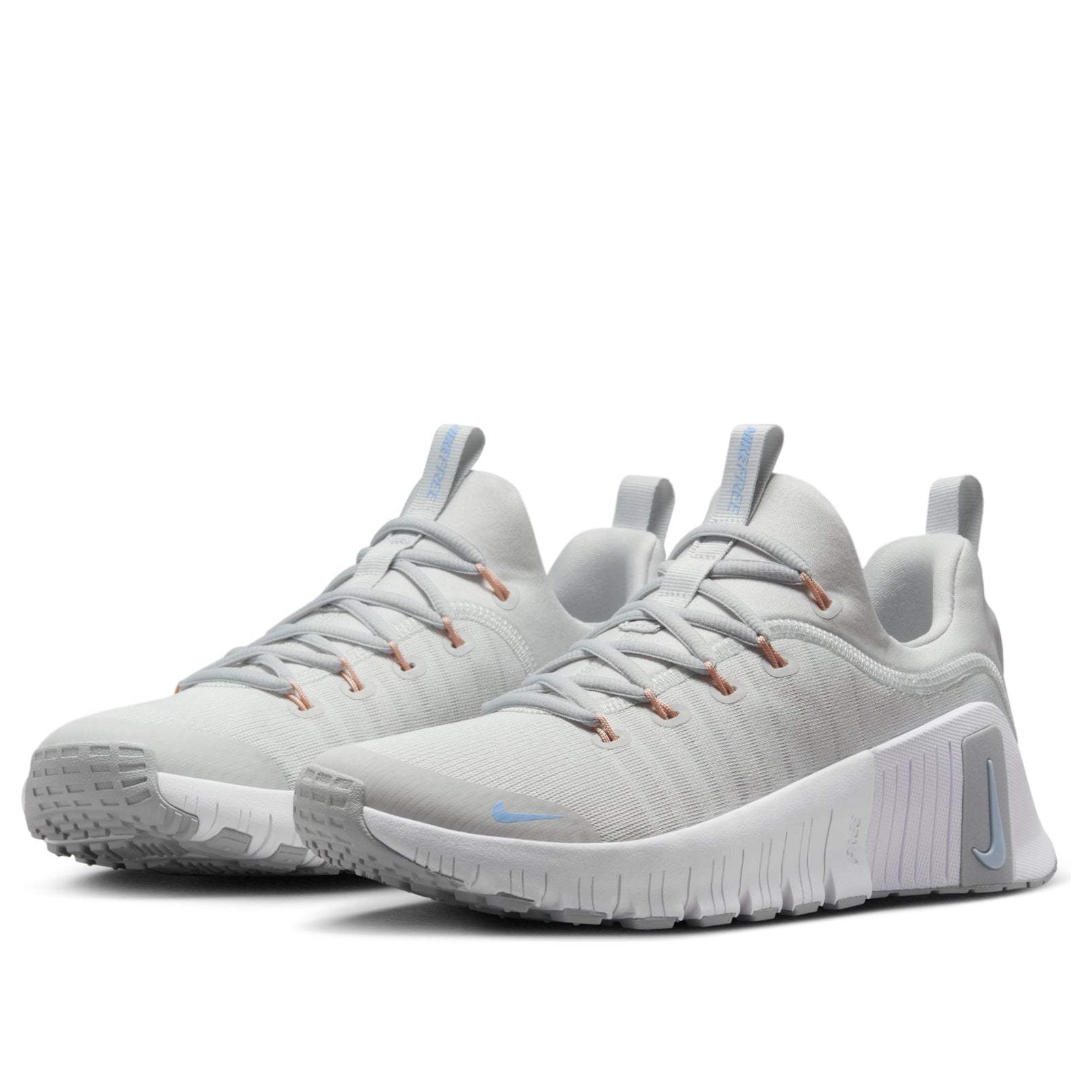 (WMNS) Nike Free Metcon 6 'Photon Dust Smoke Grey Silver' FJ7126-007