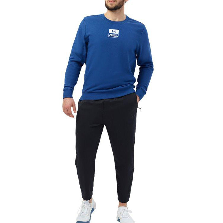 Men's Under Armour Logo Training Pullover Blue 1358110-449