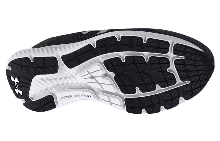 (WMNS) Under Armour Charged Rogue 3 'Black Metallic Silver' 3024888-001
