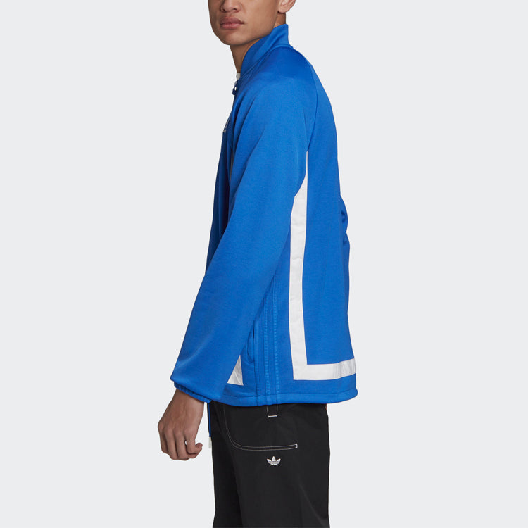 adidas originals Warmup Tt Retro Casual Athletics Sports Jacket Blue GK0660