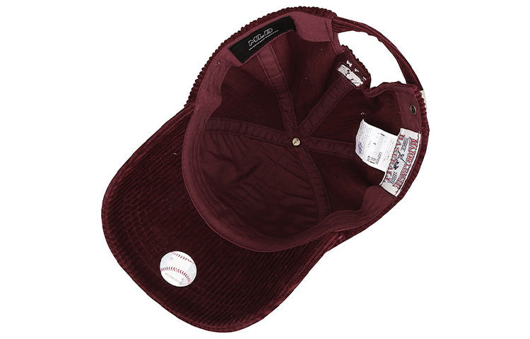 MLB Corduroy Red Baseball Cap 32CPYJ911-43E