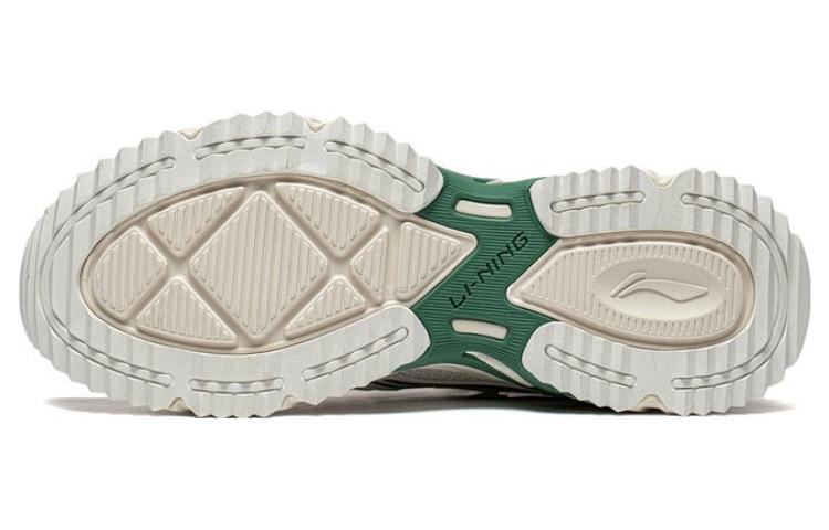 (WMNS) Li-Ning Shiguang 'Creamy White Green' ARXT008-4