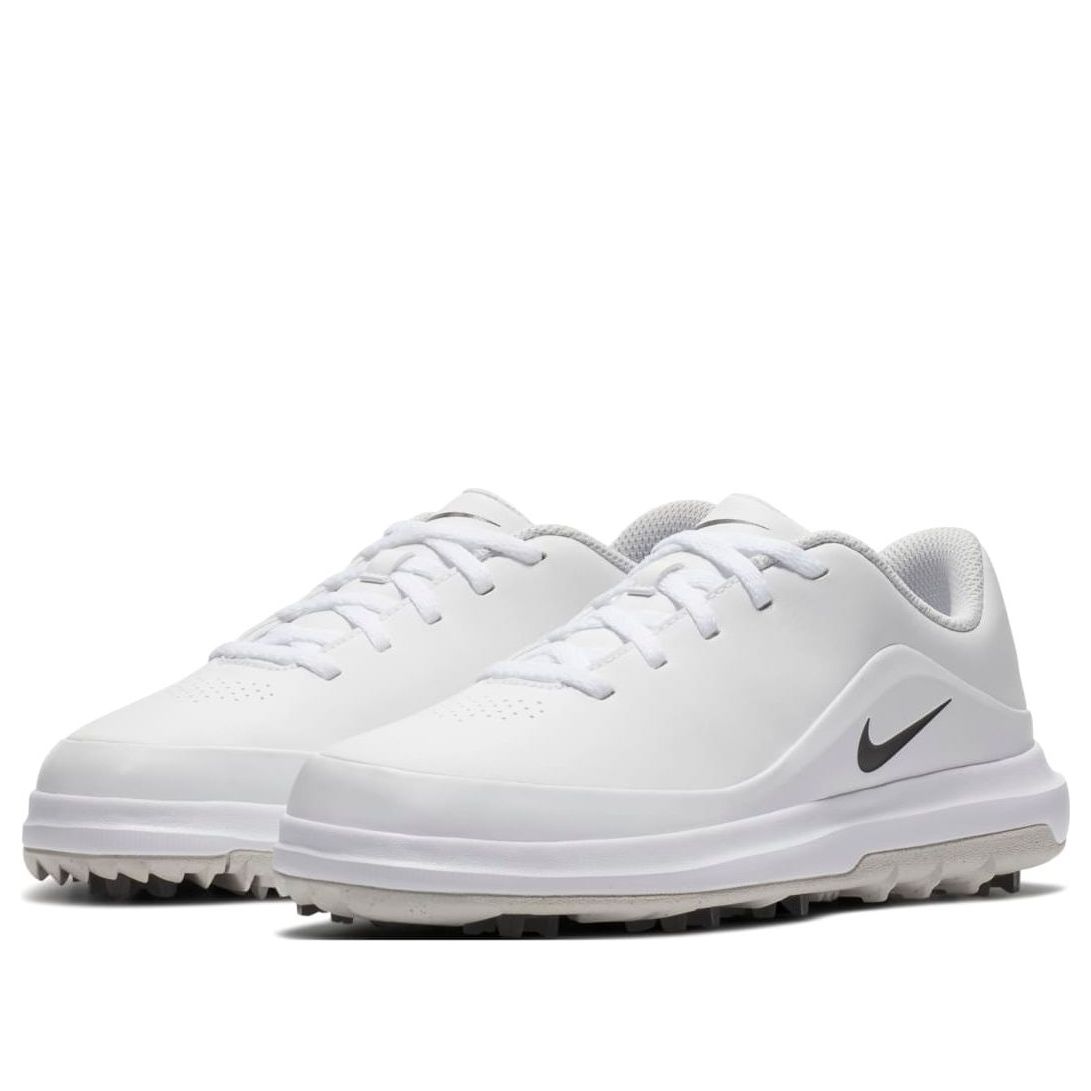 (PS) Nike Precision Golf Shoes 'White Black Metallic Silver' 909251-100
