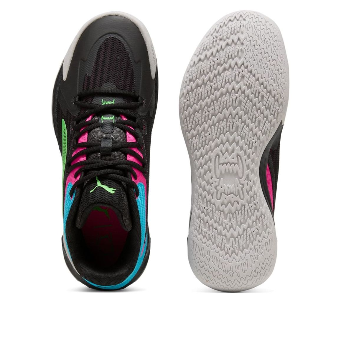 PUMA The Dagger 'Black Fluro Pink Pes' 311353-01