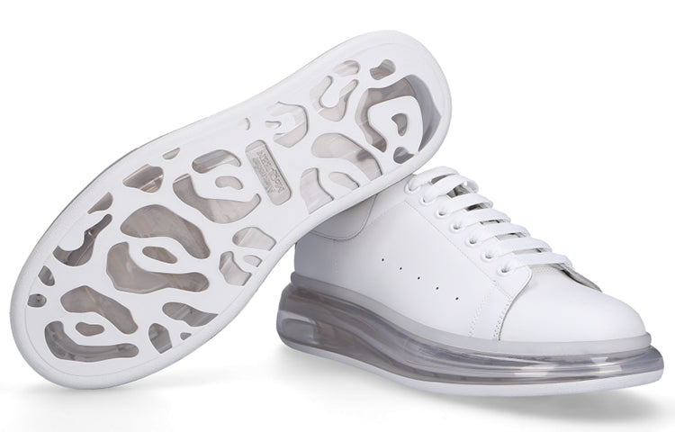 Alexander McQueen Oversized Sneaker 'White Clear Sole' 604232WHX989000