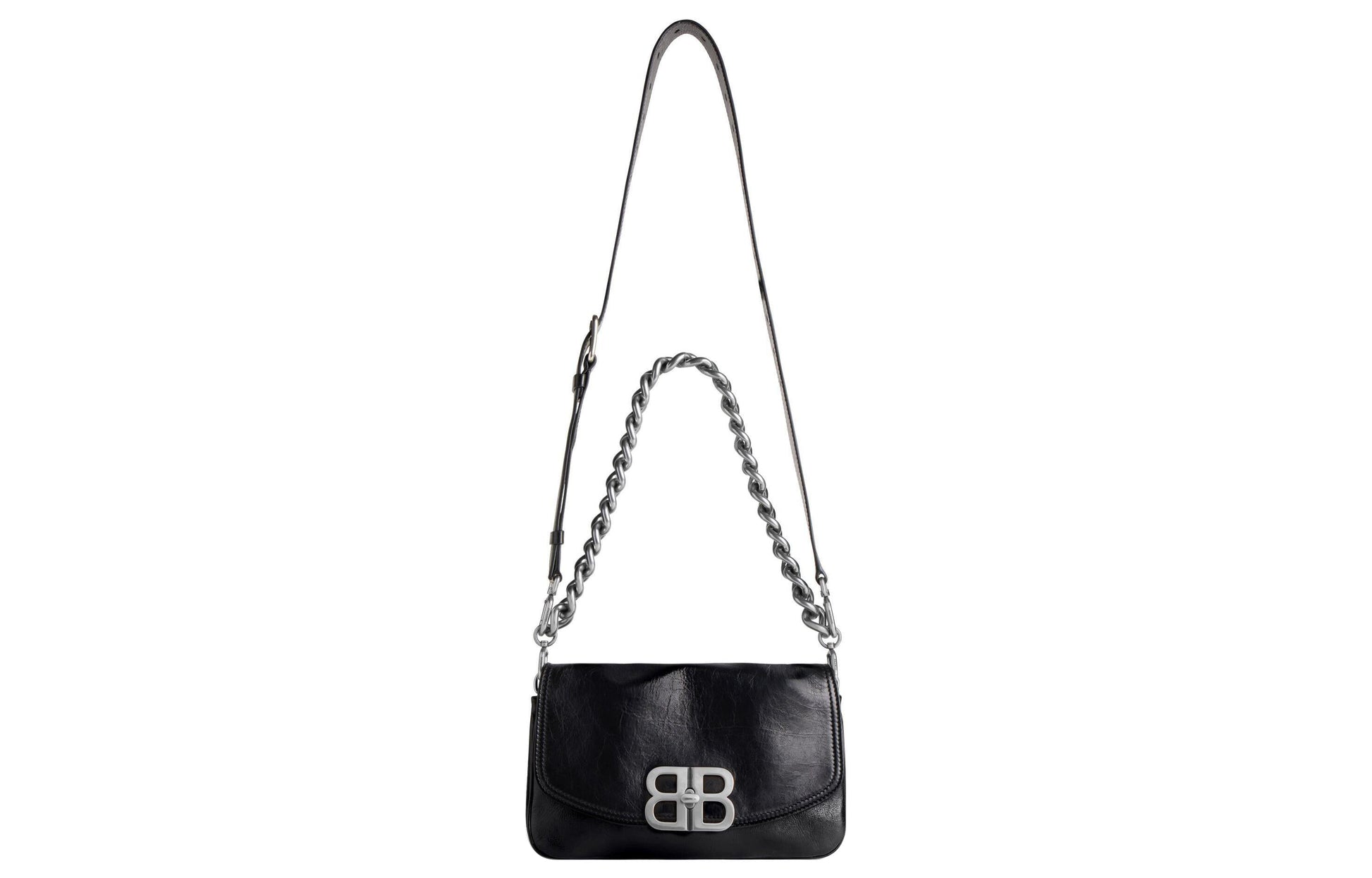 (WMNS) Balenciaga Bb Soft Small Flap Bag 'Black' 7485982AAIY1000