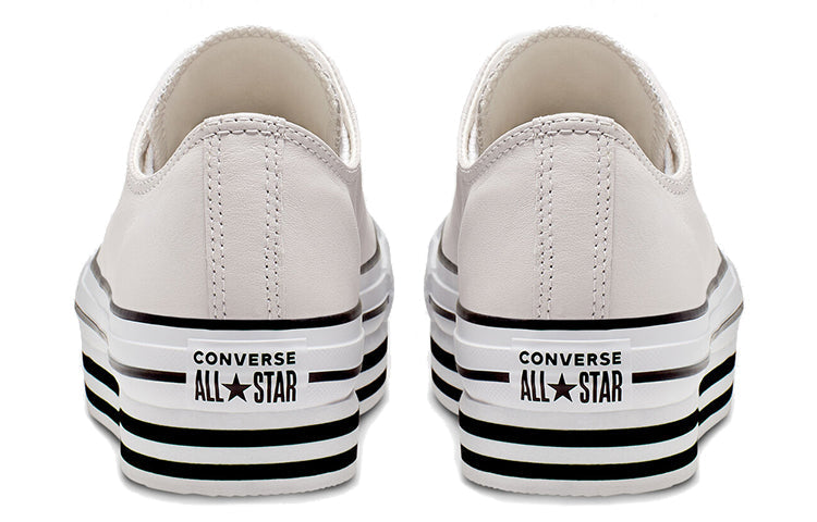 (WMNS) Converse Chuck Taylor All Star Platform Low Top Creamy Sponge Cake Sole 565829C