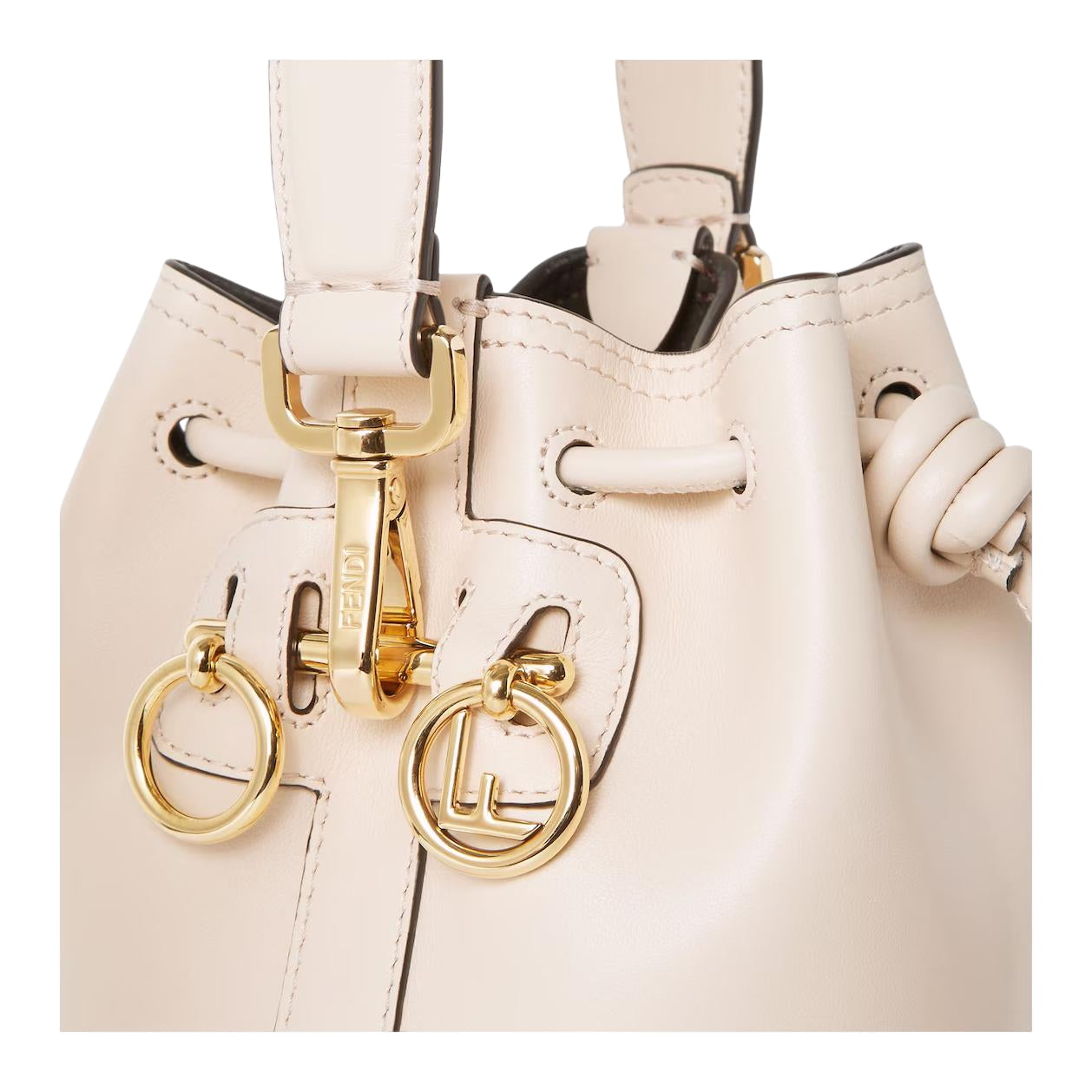 (WMNS) Fendi FW25 Mon Tresor Camelia Mini-Bag 'White' 8BS109AYJ1F0VWM