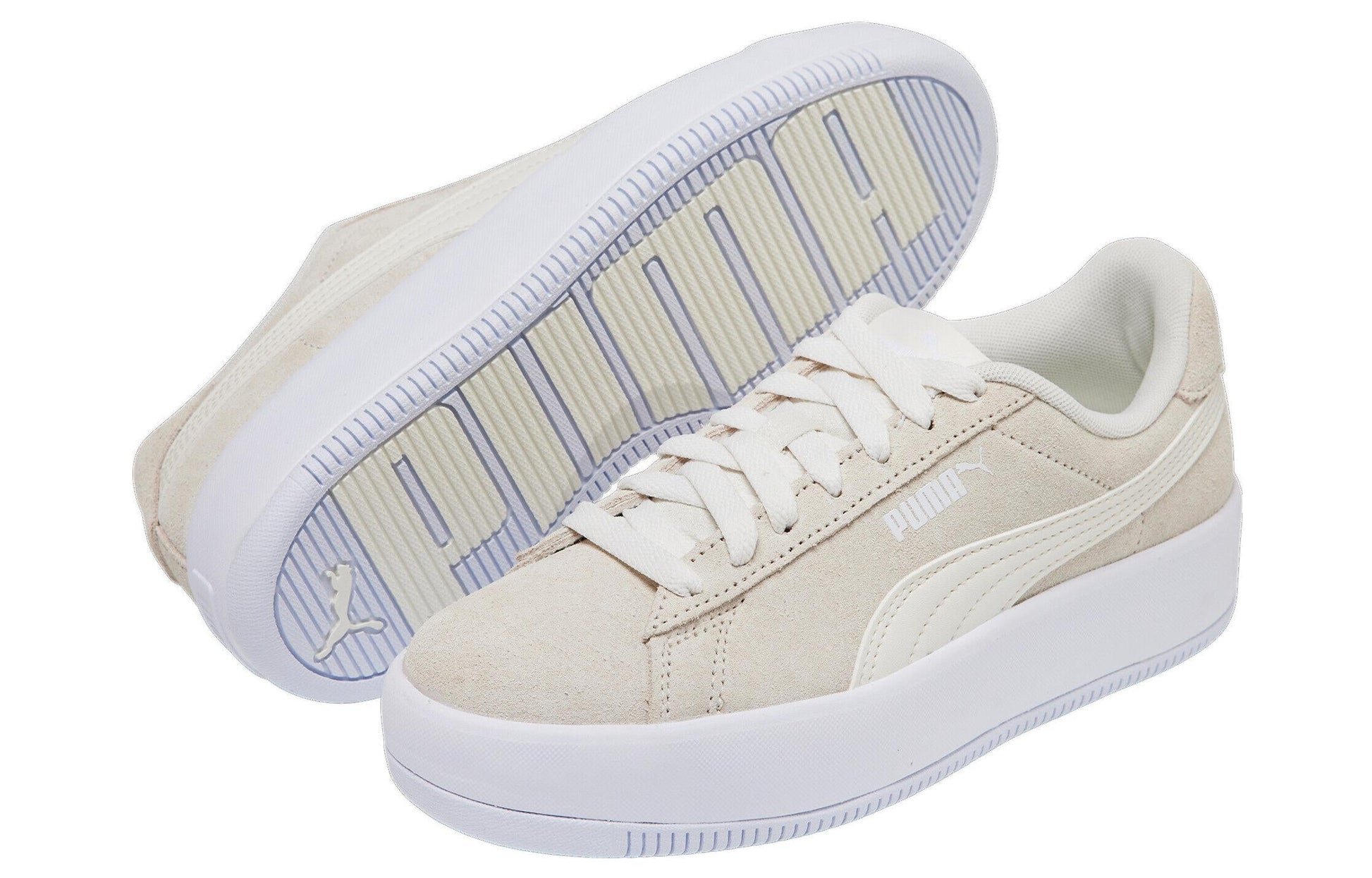 (WMNS) PUMA Lily Platform SD 'Marshmallow' 387739-01