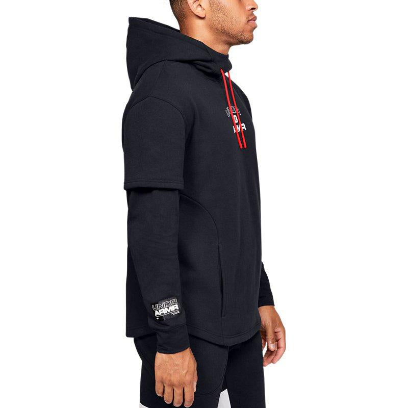 Men's Under Armour Fleece Basketball Sports Black 1351338-001