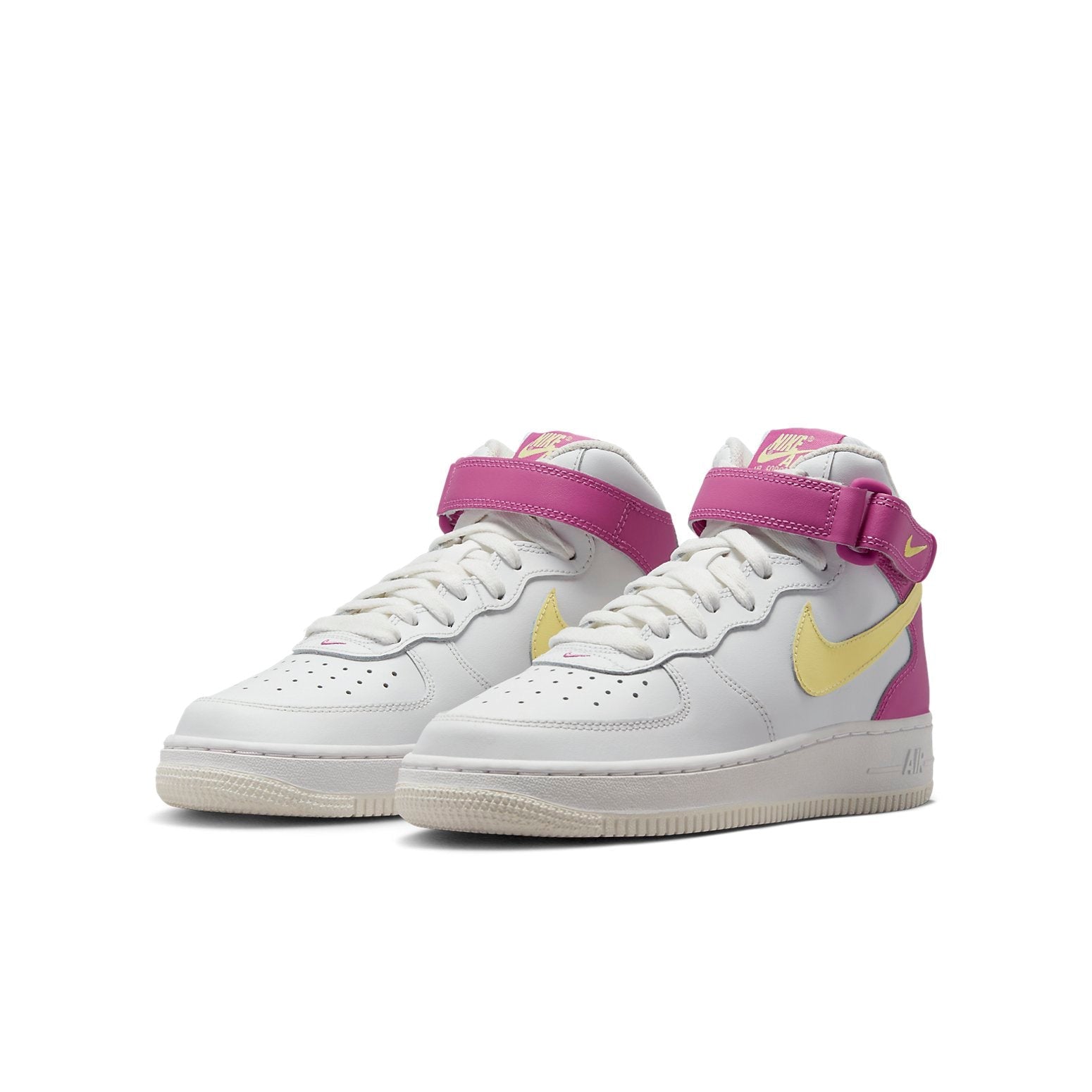 (GS) Nike Air Force 1 Mid LE 'Citron Fuchsia' DH2933-100