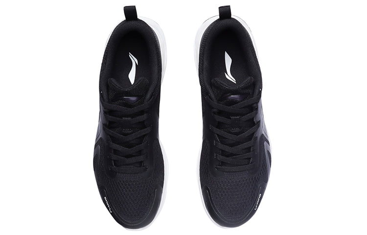 Li-Ning Running Shoes 'Black White' ARHR061-2