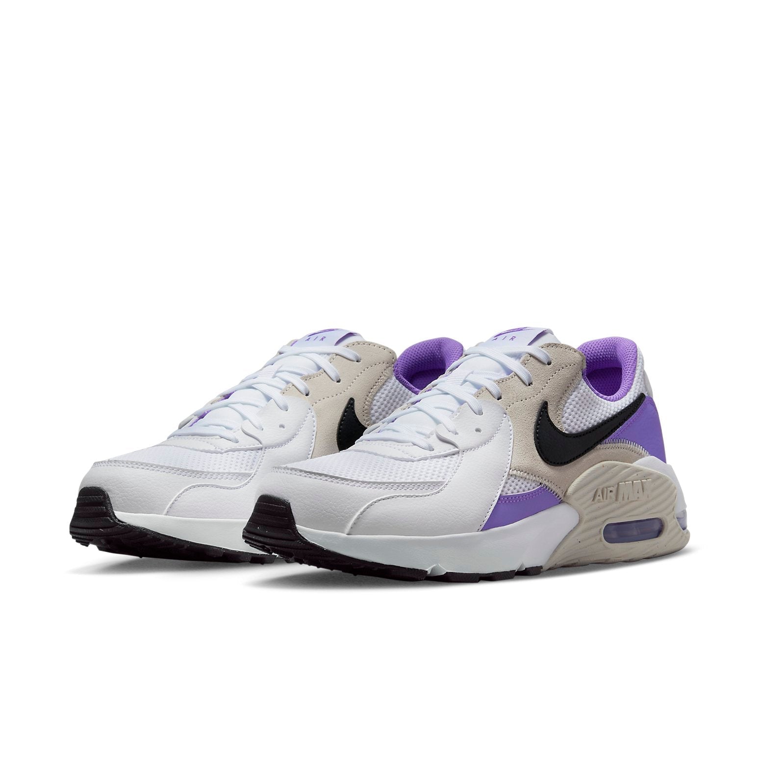Nike Air Max Excee Shoes 'White Action Grape Black' CD4165-118