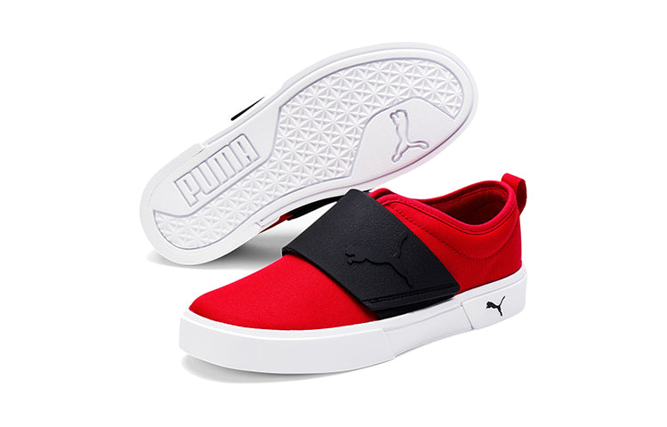 PUMA El Rey Canvas Slip-on 'Red White Black' 368600-02