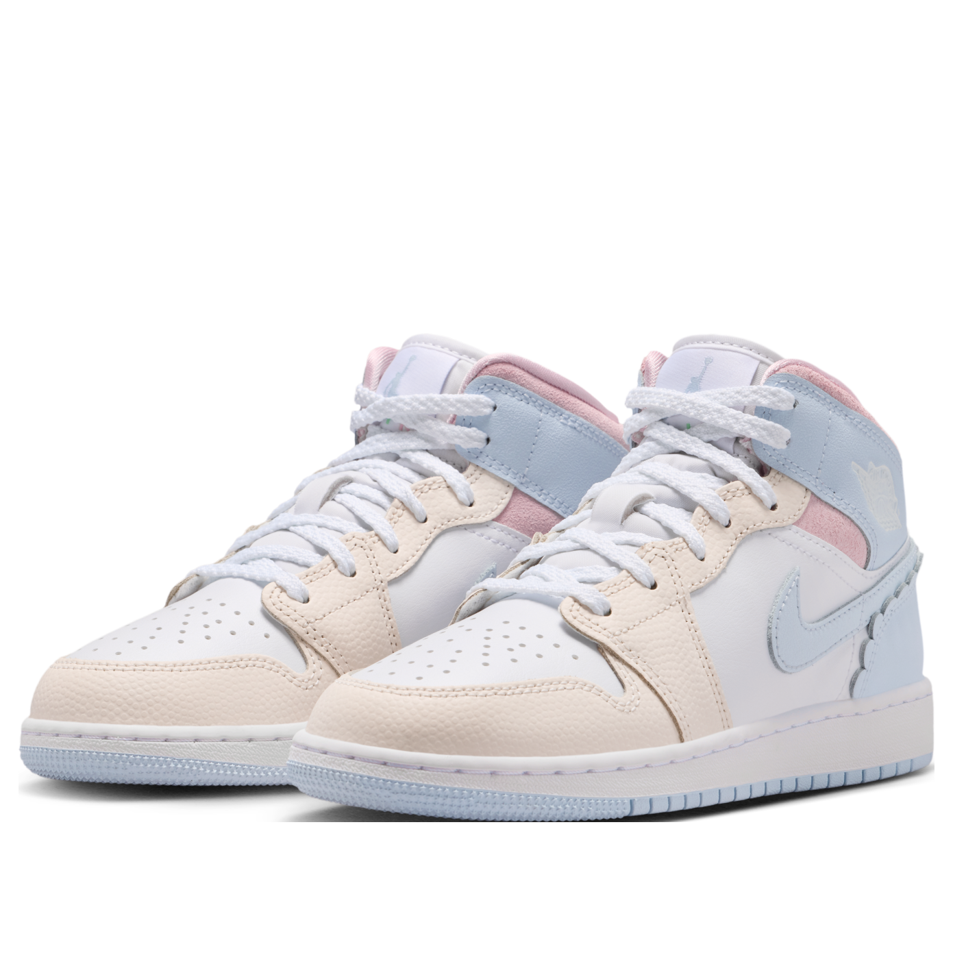 (GS) Air Jordan 1 Mid 'Valentine’s Day' IB7057-403