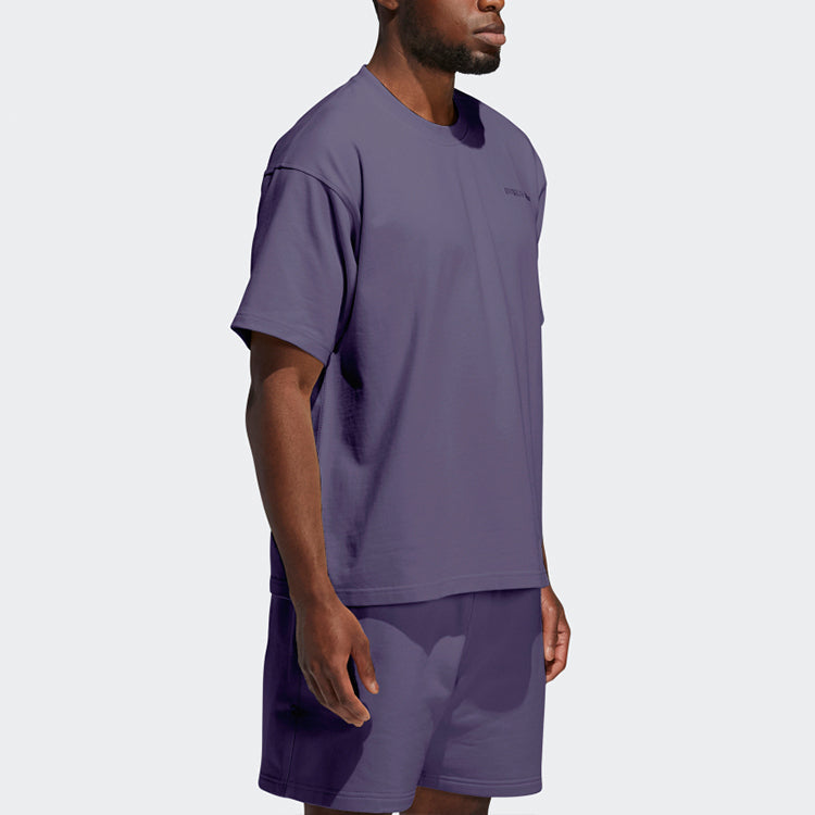 adidas x Pharrell Basics Sports T-Shirt 'Purple' GH4395