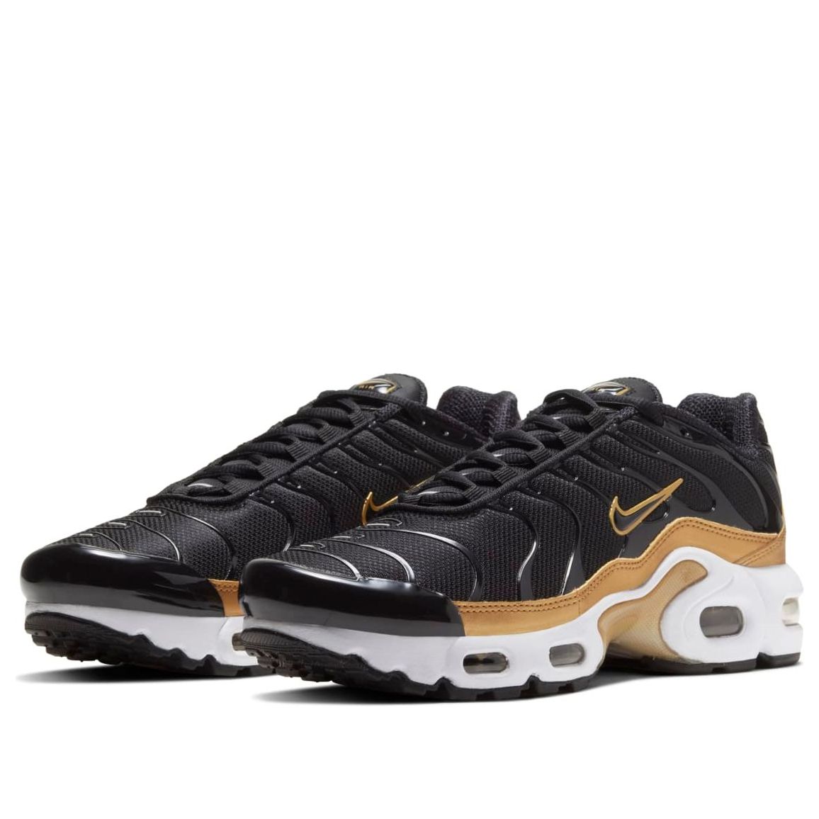 (GS) Nike Air Max Plus 'Black Metallic Gold' CD0609-002
