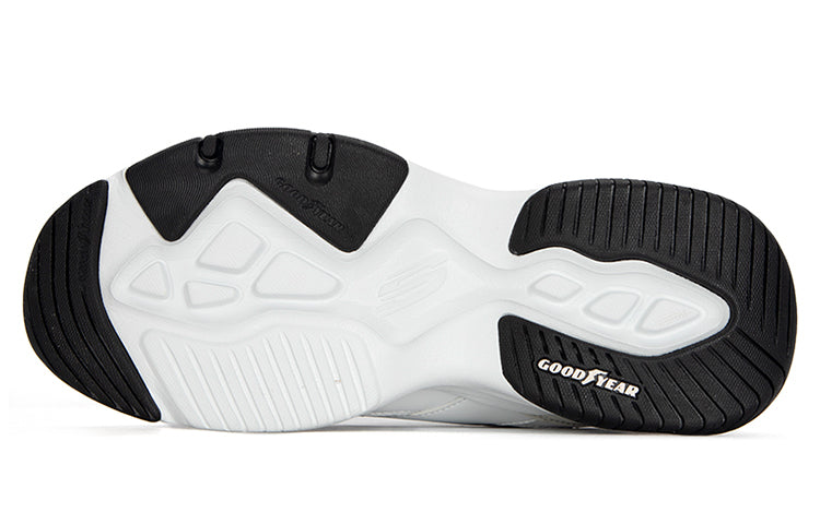 (WMNS) Skechers D'lites 4.0 'White Black' 896122-WBK